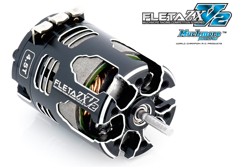 MR-V2ZX045 FLETA ZX V2 4.5T Brushless Motor-Muchmore Racing. Co., Ltd.