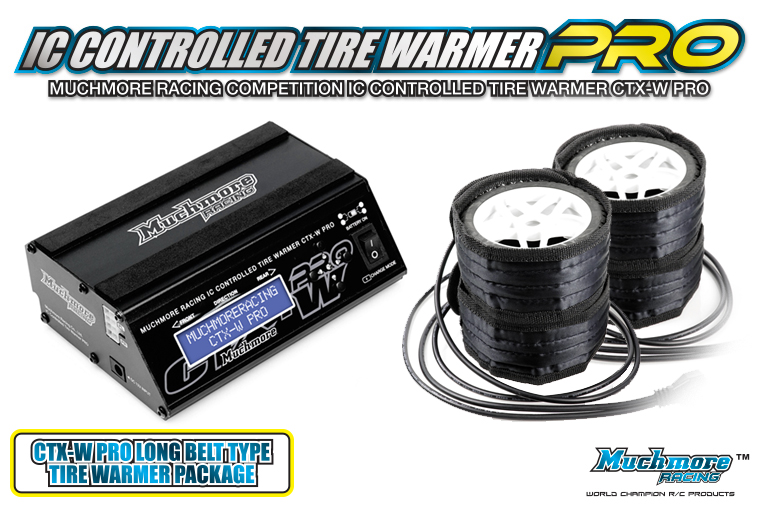 MM-CTXWPRL IC Controlled Tire Warmer Pro Long Belt Type for 1/10 
